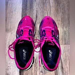 ASICS Gel Excite 3 Running Sneakers Pink  Black T5B9Q Women Size 9 Shoes